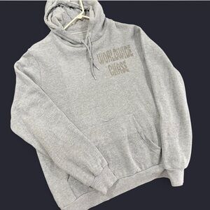 Worldwide Chase Grey With Rhinestones Hoodie
